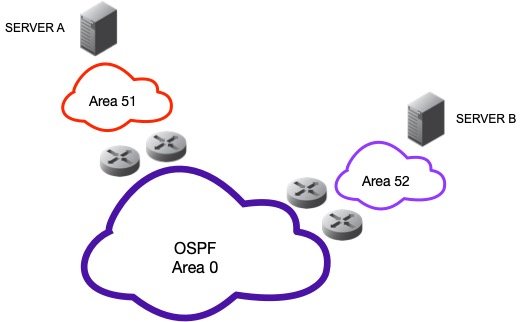 Anycast DNS OSPF Layout